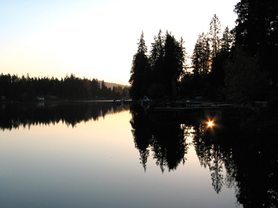 Pine Lake looking north